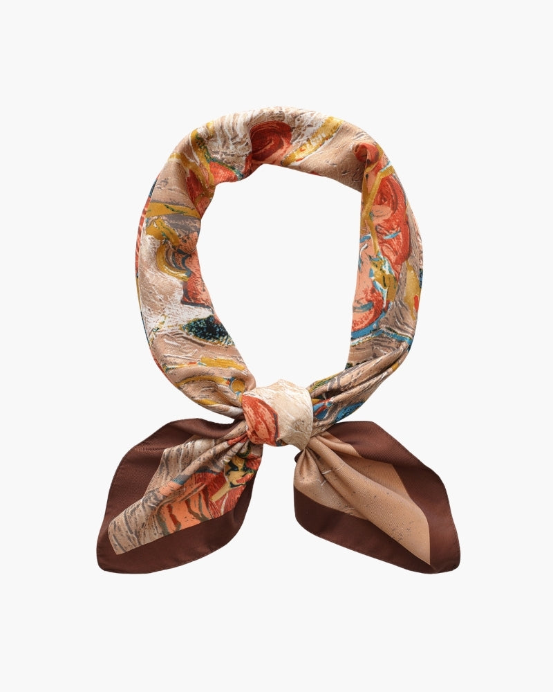 Cachecol Jardim Impressionista Old Money