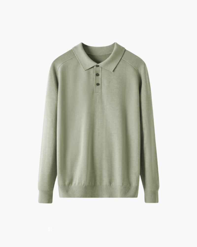 100% Premium Wool Polo Shirt