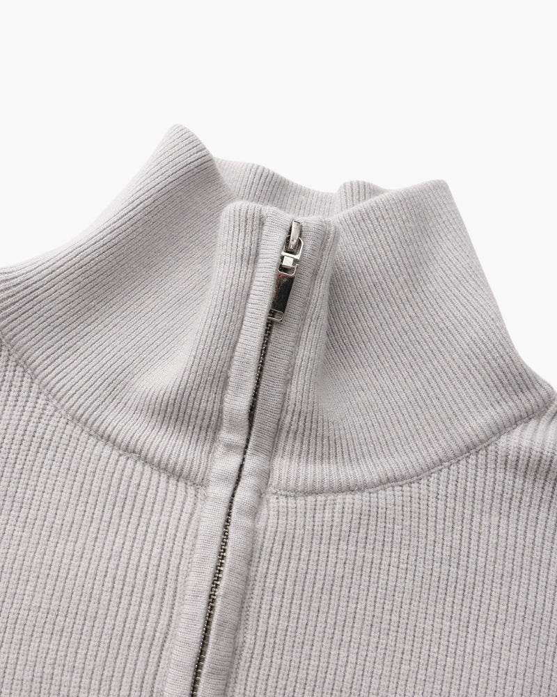 Refined Knit Half-Zip Pullover