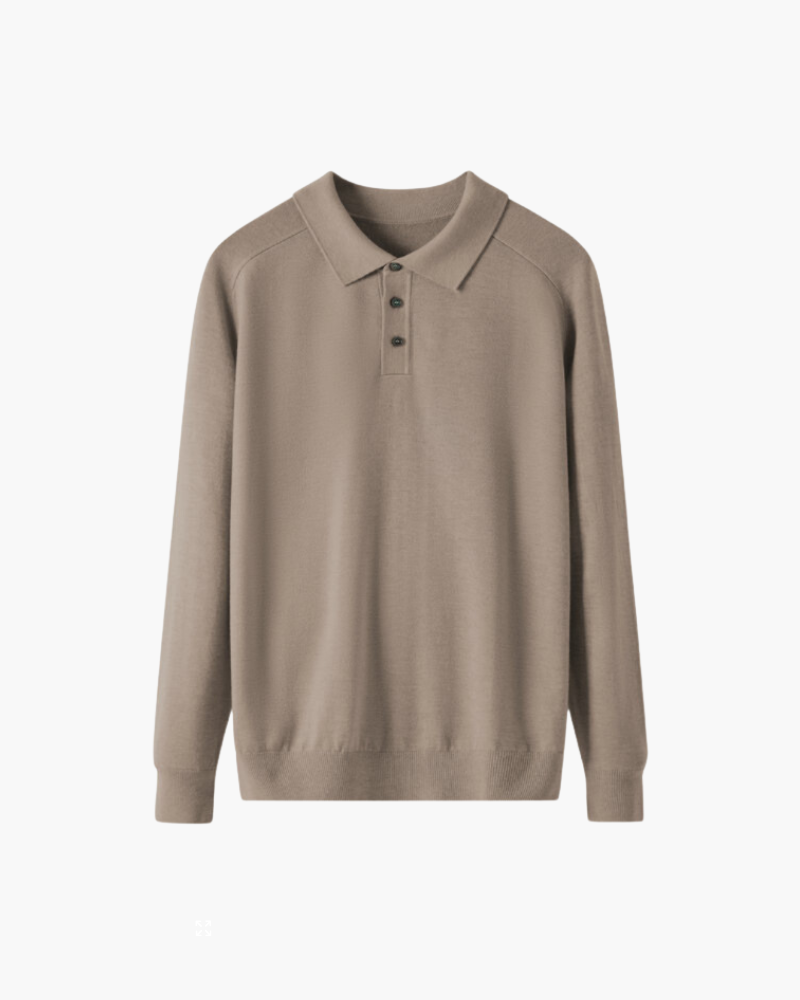 100% Premium Wool Polo Shirt