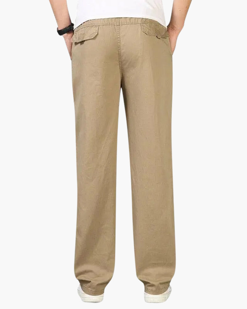 Cotton Capri Trousers