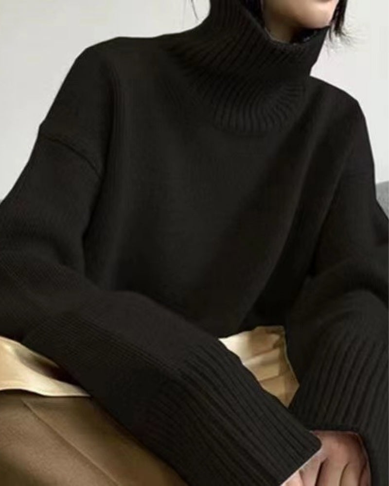 Heritage Knitted Roll Neck Jumper