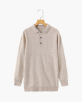 100% Cashmere Polo Shirt