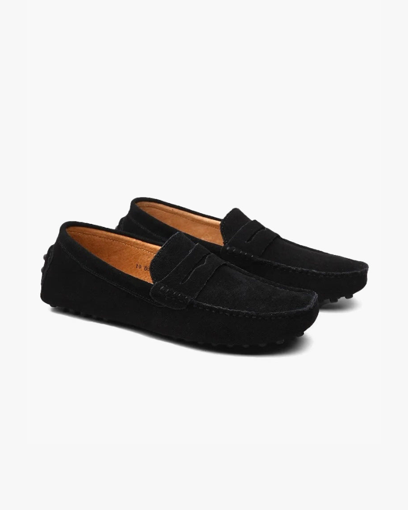 Suede Loafers