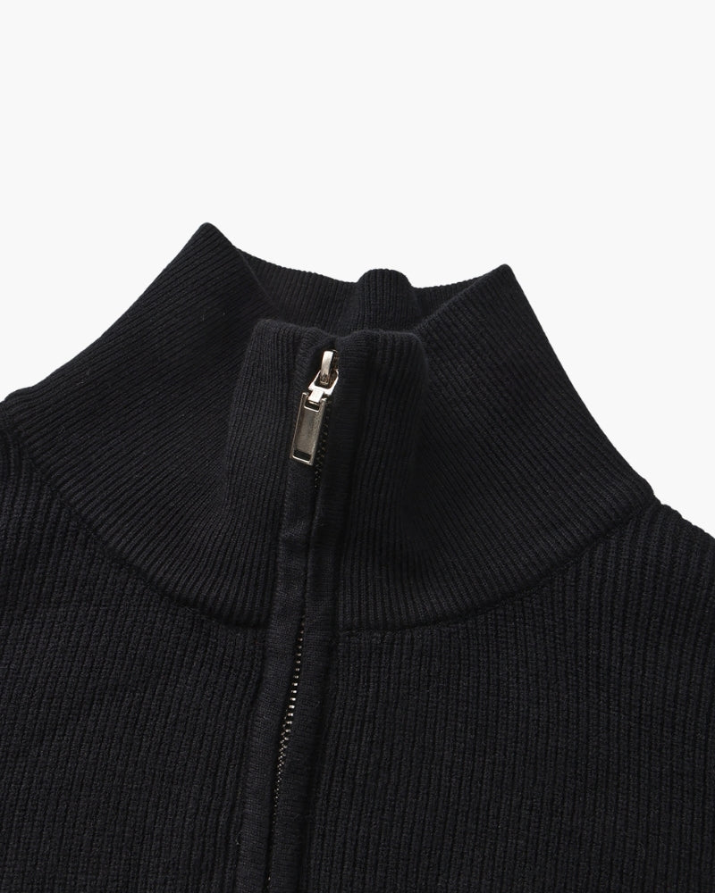 Refined Knit Half-Zip Pullover