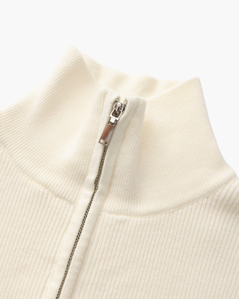 Refined Knit Half-Zip Pullover