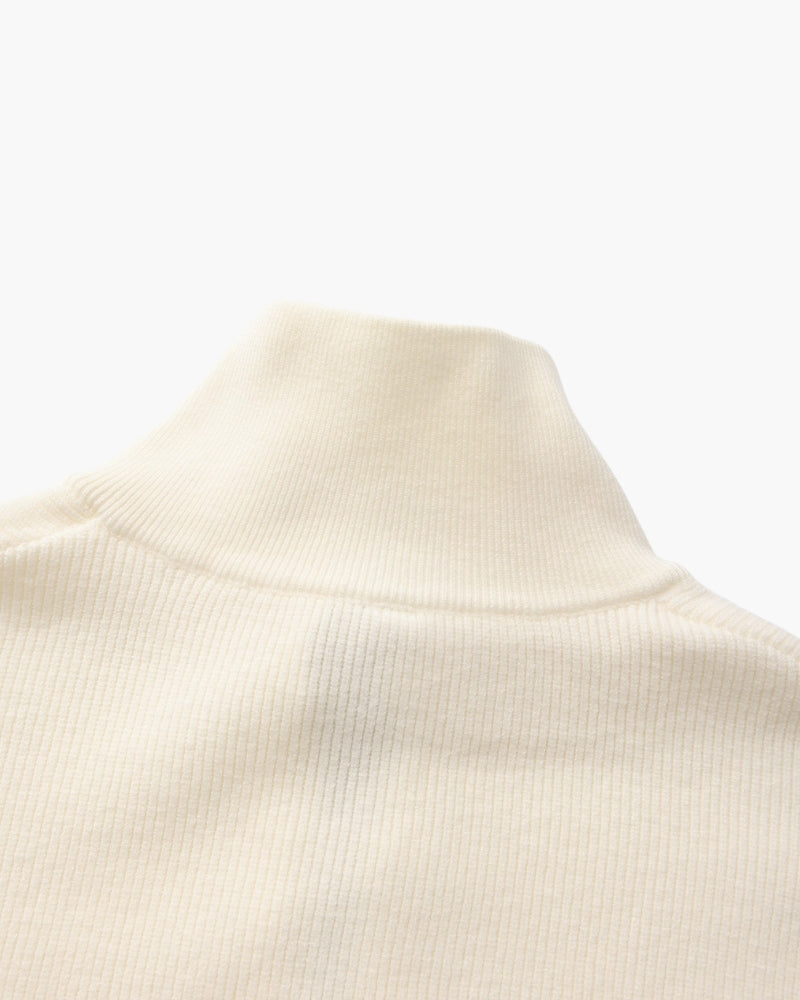 Refined Knit Half-Zip Pullover