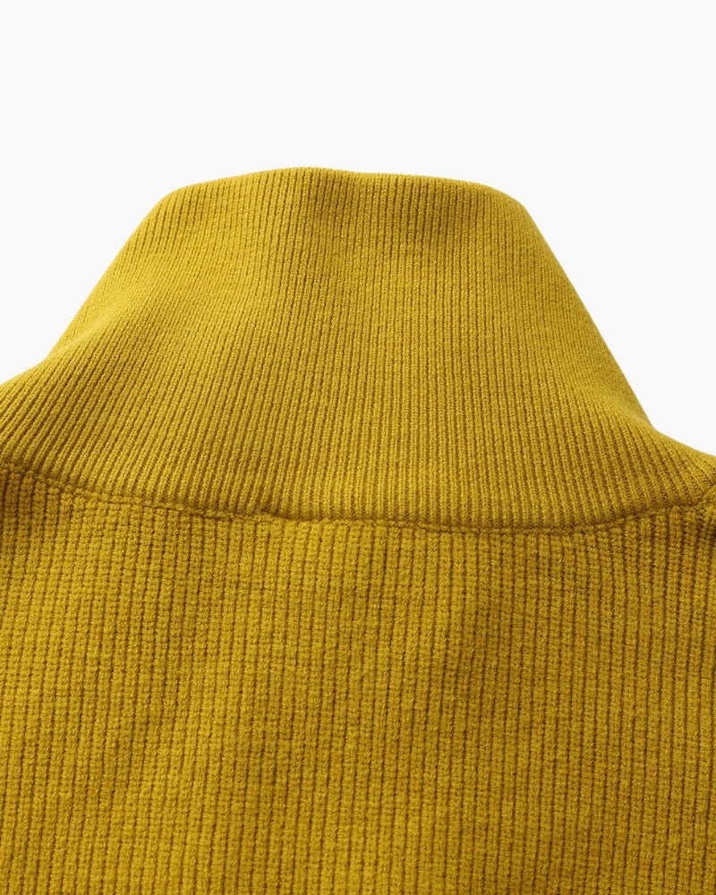 Refined Knit Half-Zip Pullover