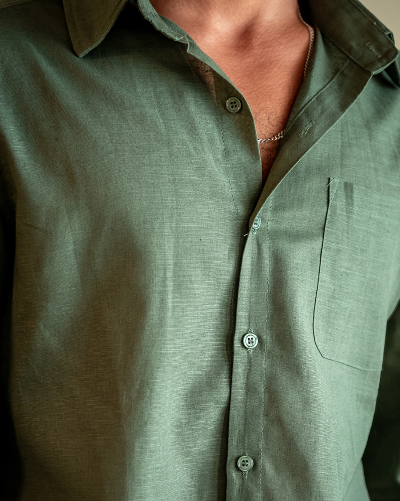 Cape Town — 100% Linen Shirt
