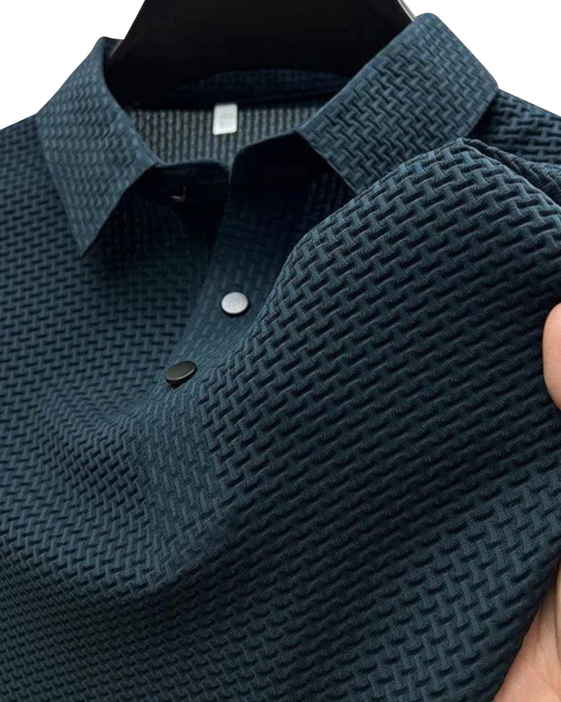 Prestige Silk Polo Shirt (anti-wrinkle)