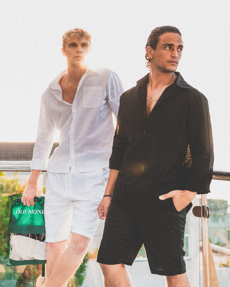 Casablanca — Premium Linen Shorts