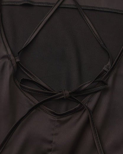 Vestido de seda Belvoir