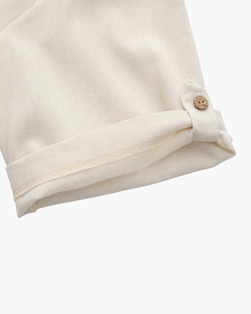 Casablanca — Linen Polo Shirt