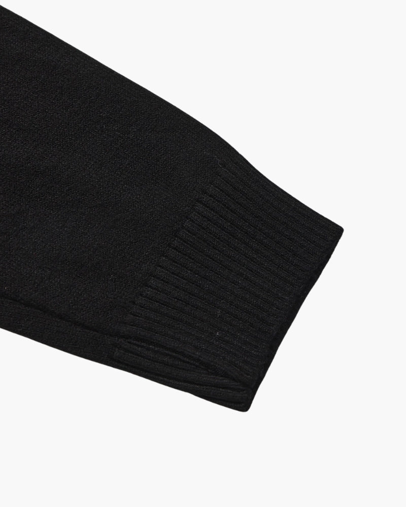 Essential Ribbed High Neck Sweater