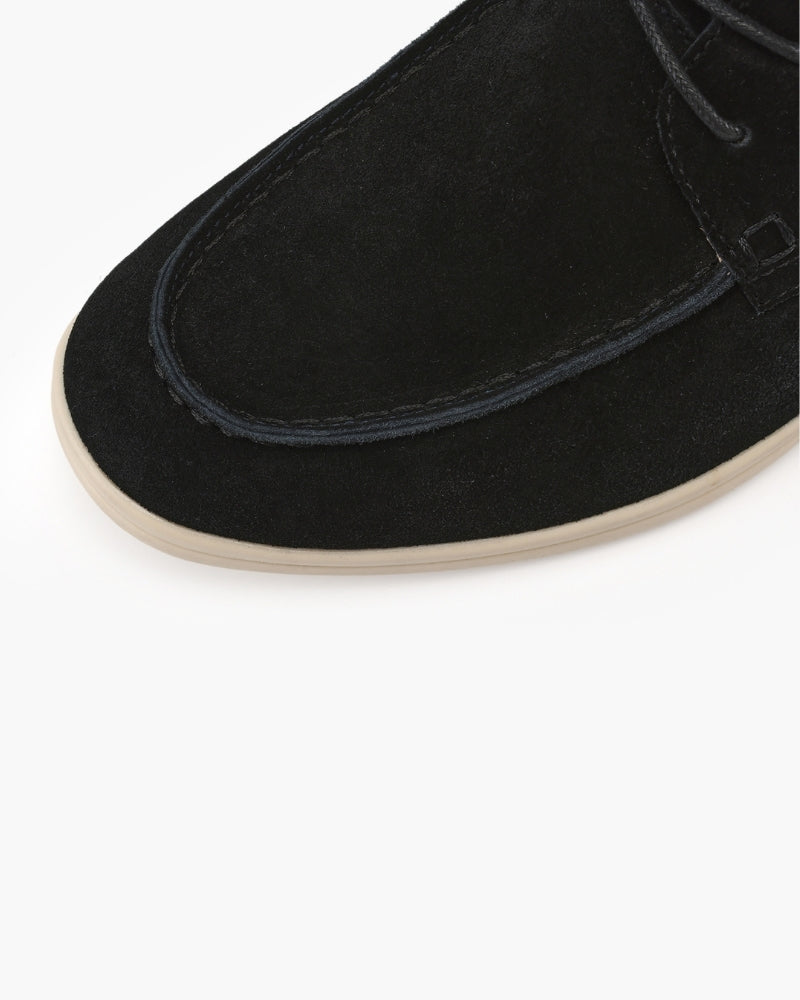 Sapatos de Camurça Premium com Atacadores