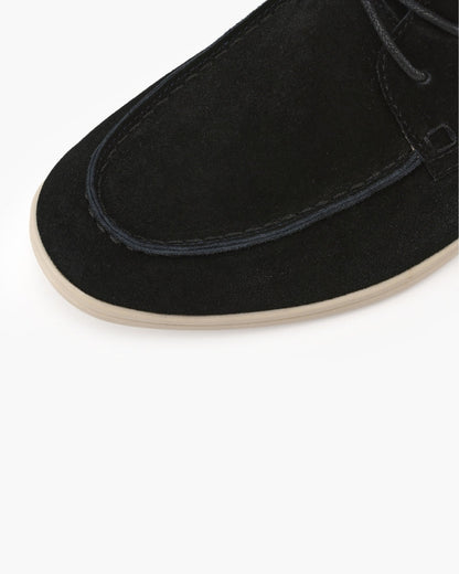 Sapatos de Camurça Premium com Atacadores