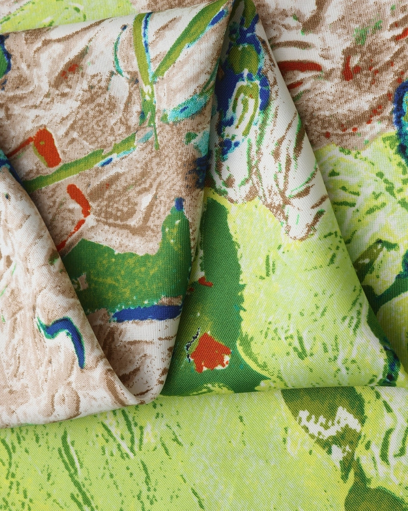 Cachecol Jardim Impressionista Old Money