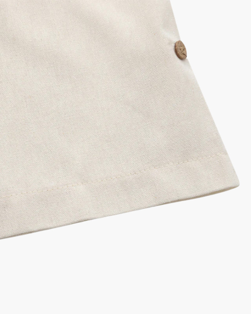 Casablanca — Linen Polo Shirt