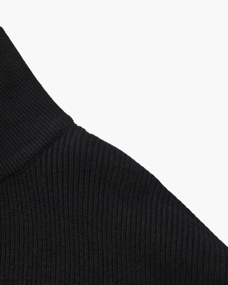 Refined Knit Half-Zip Pullover