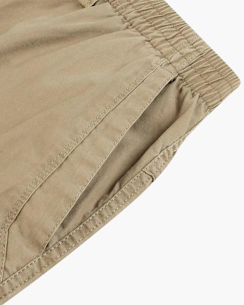 Cotton Capri Trousers