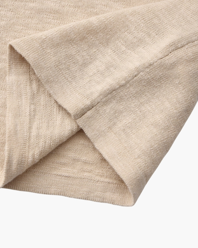 Essential Linen-Cotton Round-Neck Jumper