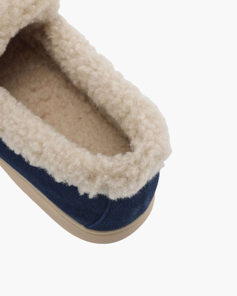Premium Loafers with Fur Lining