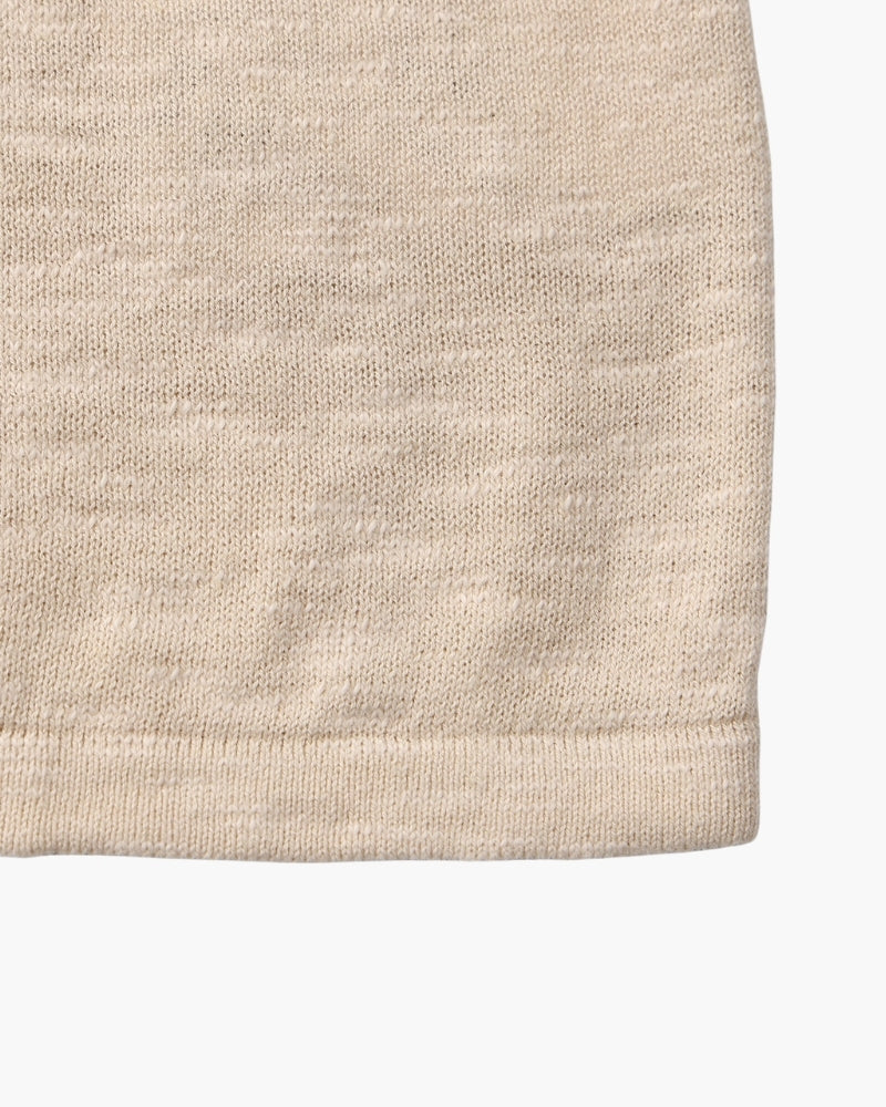 Essential Linen-Cotton Round-Neck Jumper