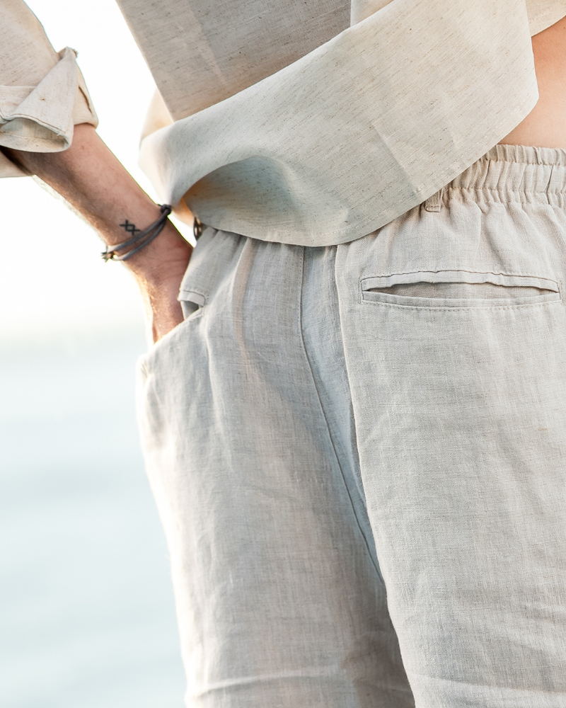 Casablanca — Premium Linen Shorts