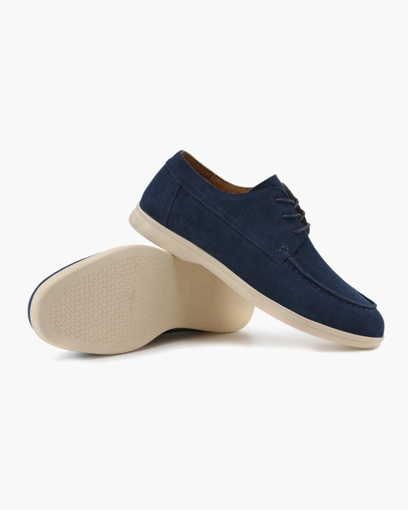 Sapatos de Camurça Premium com Atacadores