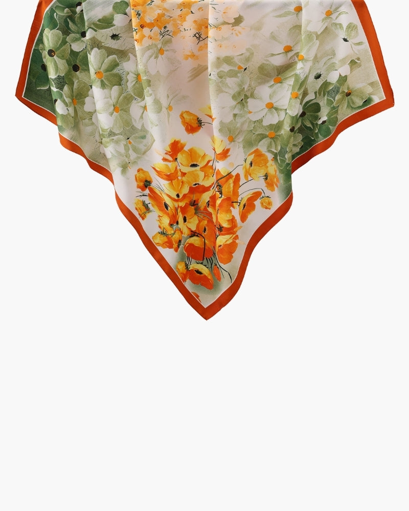 Cachecol Jardim Impressionista Old Money