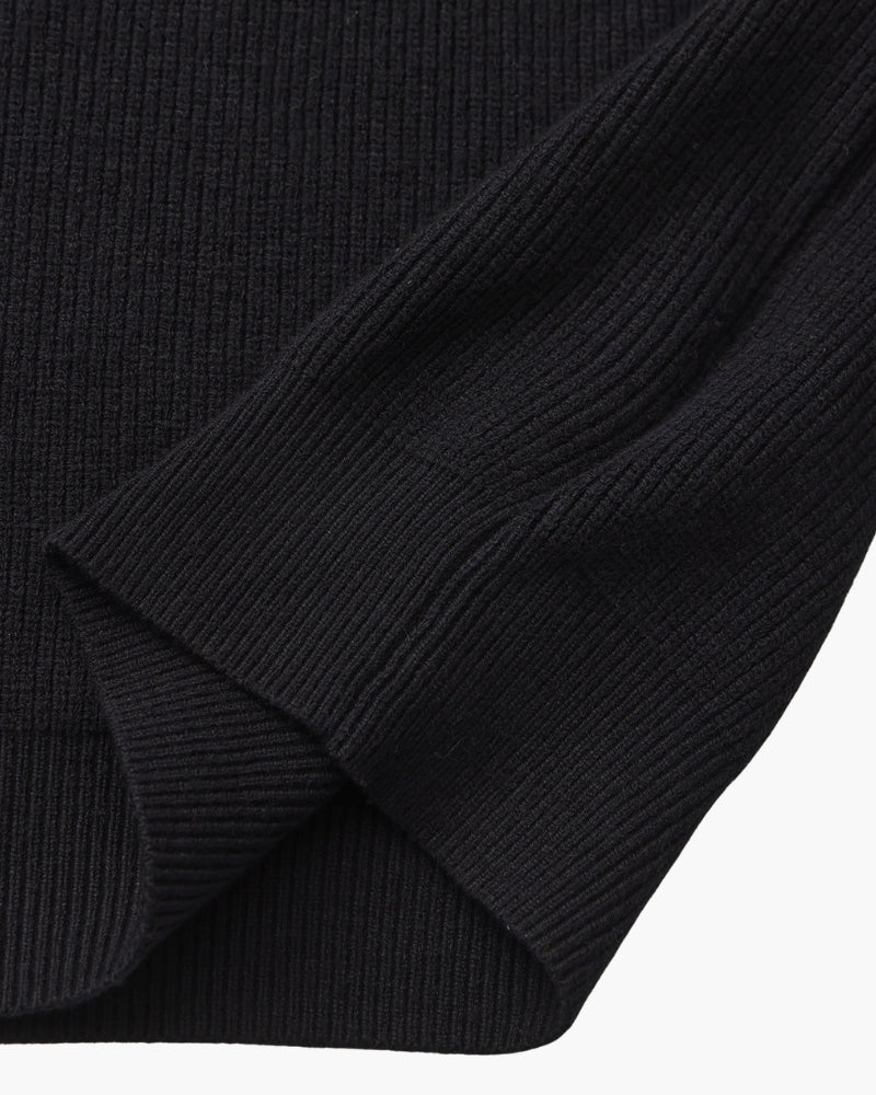 Refined Knit Half-Zip Pullover