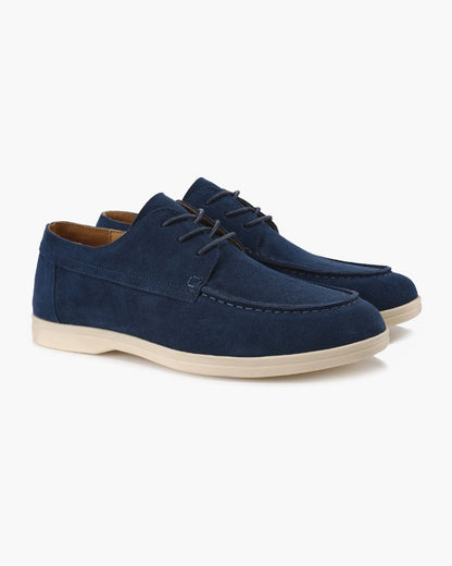 Sapatos de Camurça Premium com Atacadores