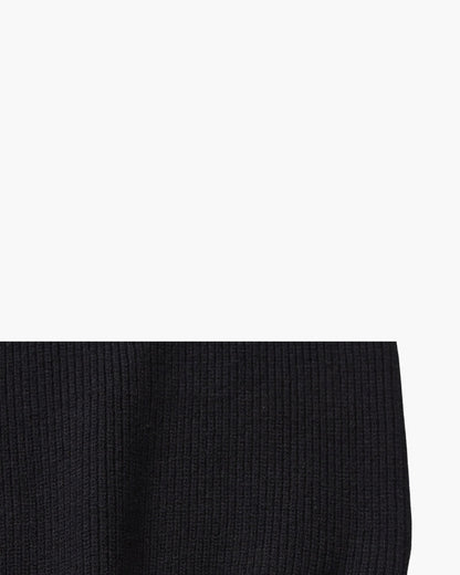 Pullover de Malha Refinado com Meio Fecho