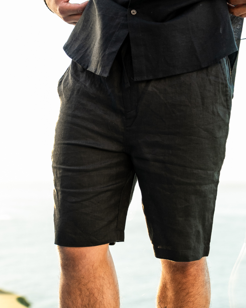 Casablanca — Premium Linen Shorts