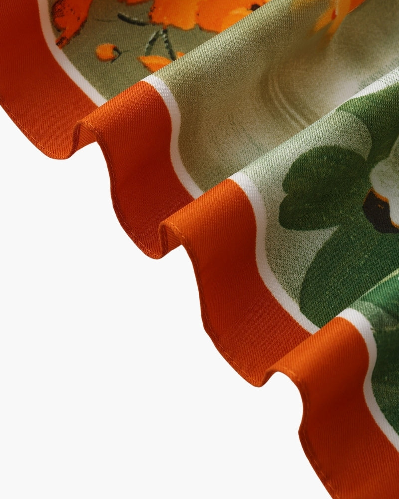 Cachecol Jardim Impressionista Old Money