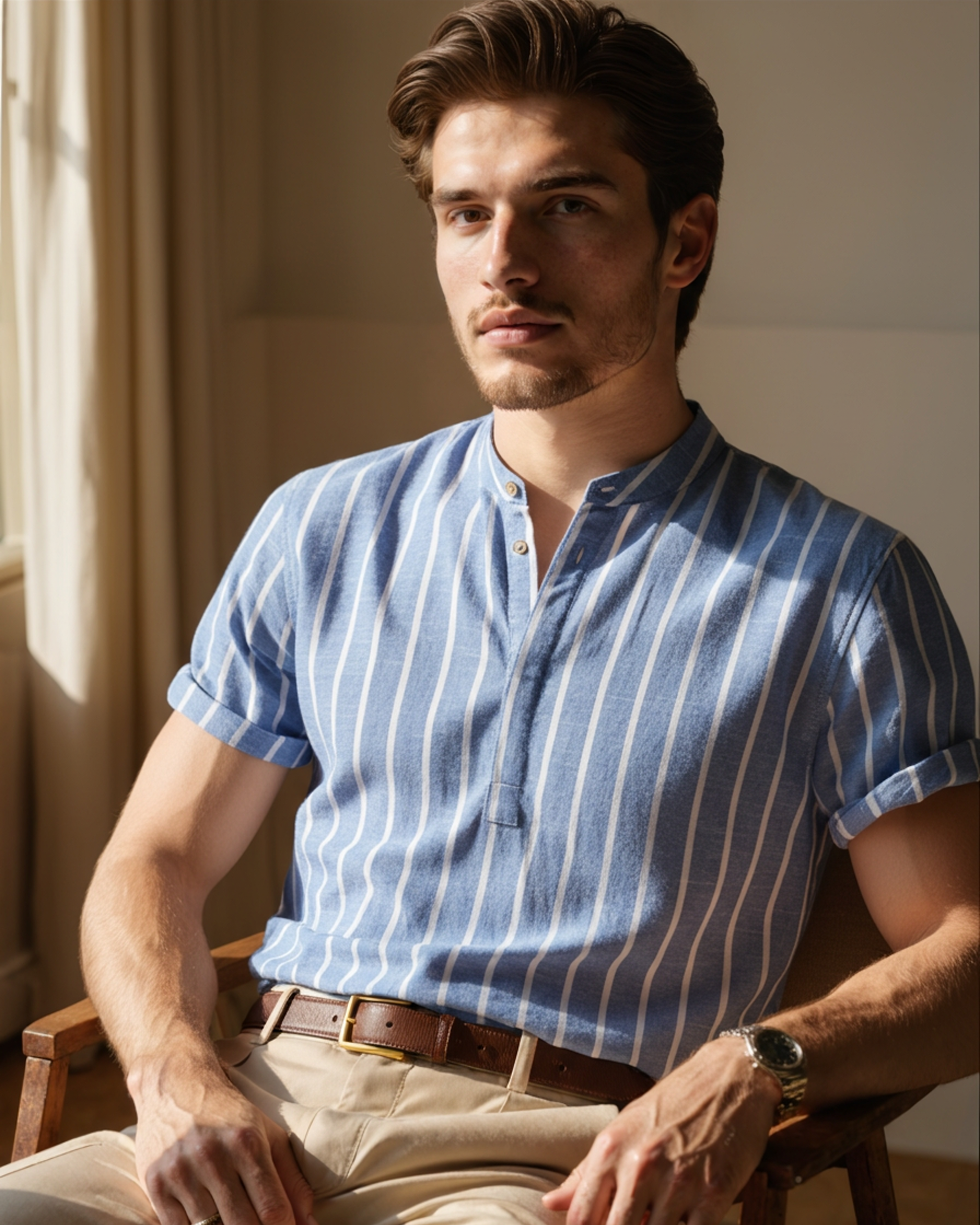 Men's Royal Blue Polo Shirt