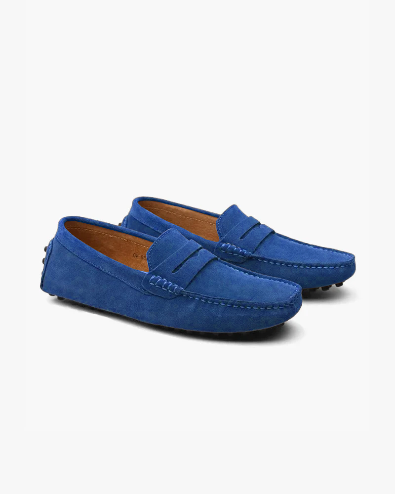 Suede Loafers