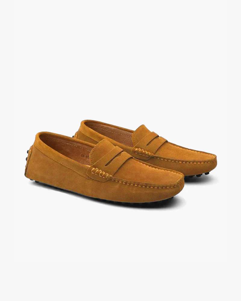 Suede Loafers