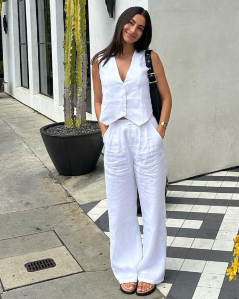Elegant Lady - Vibrant Tailored Set