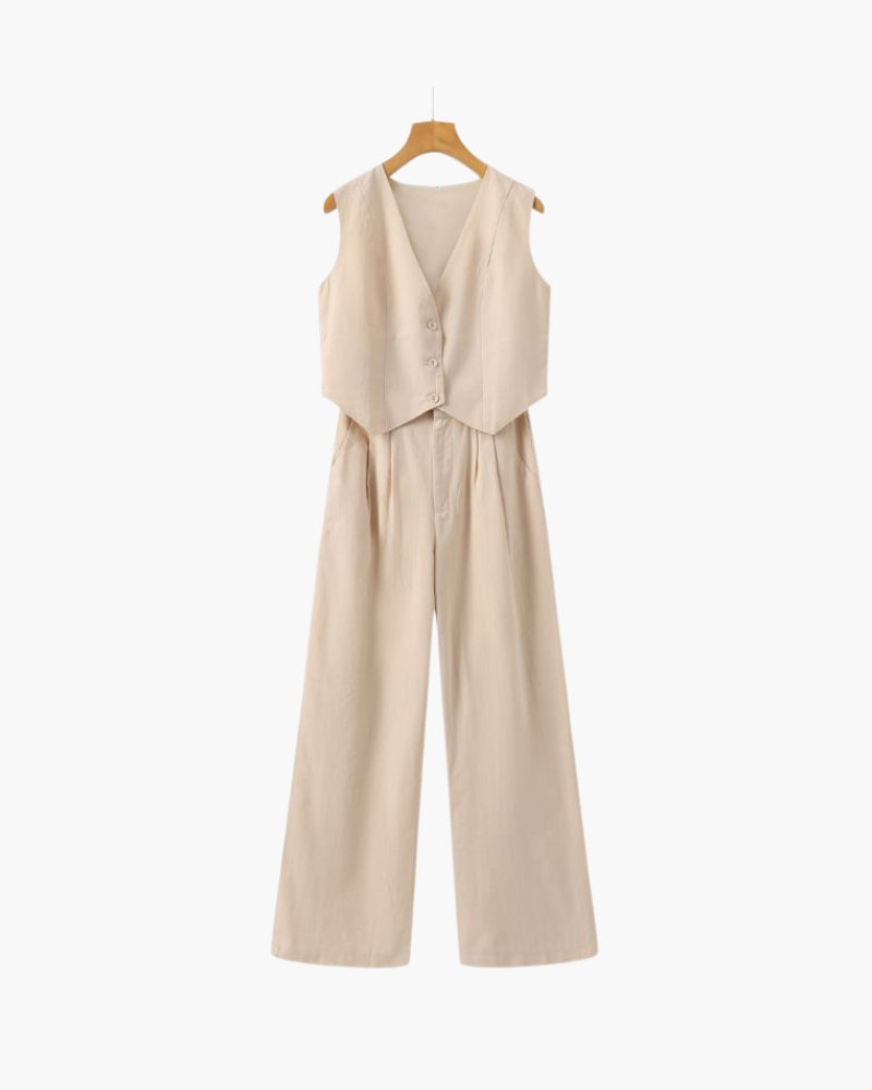 Elegant Lady - Vibrant Tailored Set