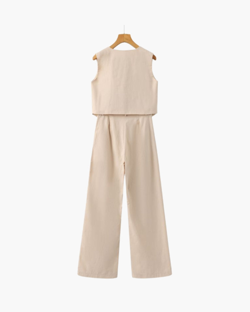 Elegant Lady - Vibrant Tailored Set