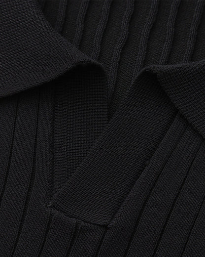 Polo de Malha Canelada Premium