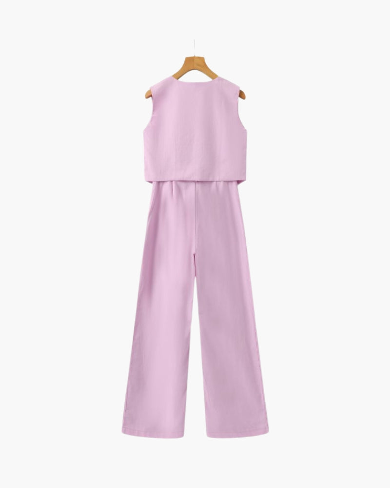 Elegant Lady - Vibrant Tailored Set