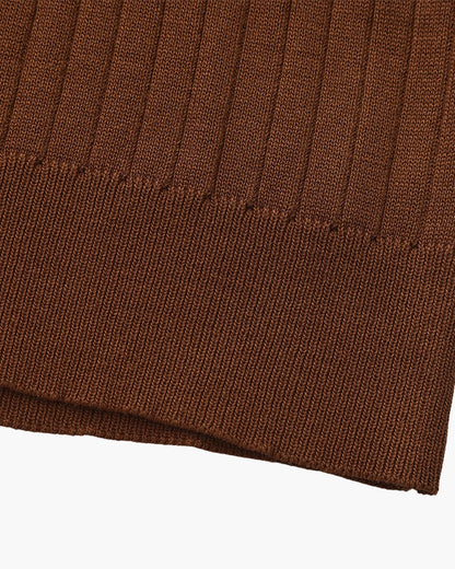 Polo de Malha Canelada Premium