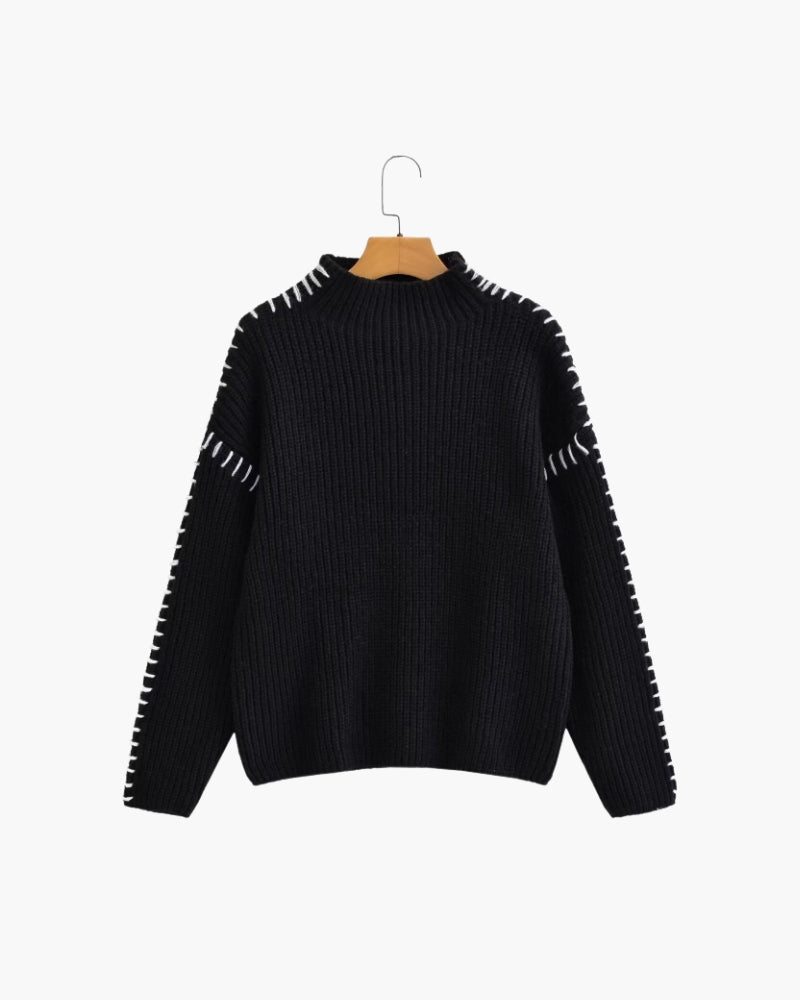 Lilac Stitch Sweater