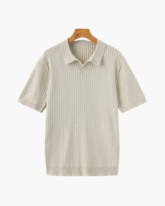 Polo de Malha Canelada Premium