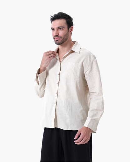 Conjunto de Linho Old Money (Manga Comprida)