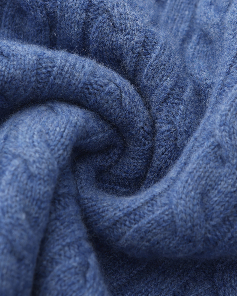 100% Cashmere Half-Zip Sweater