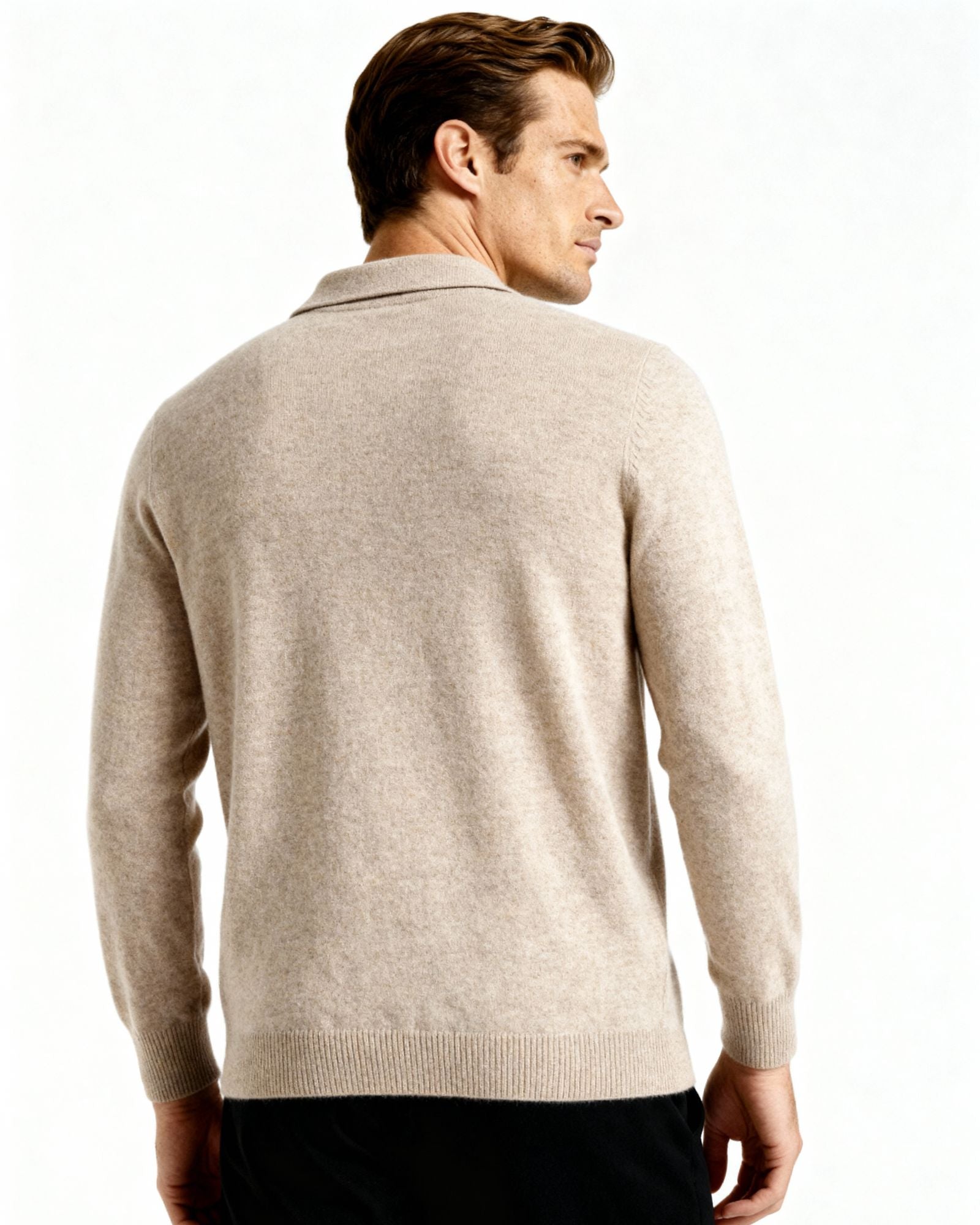 100% Cashmere Polo Shirt