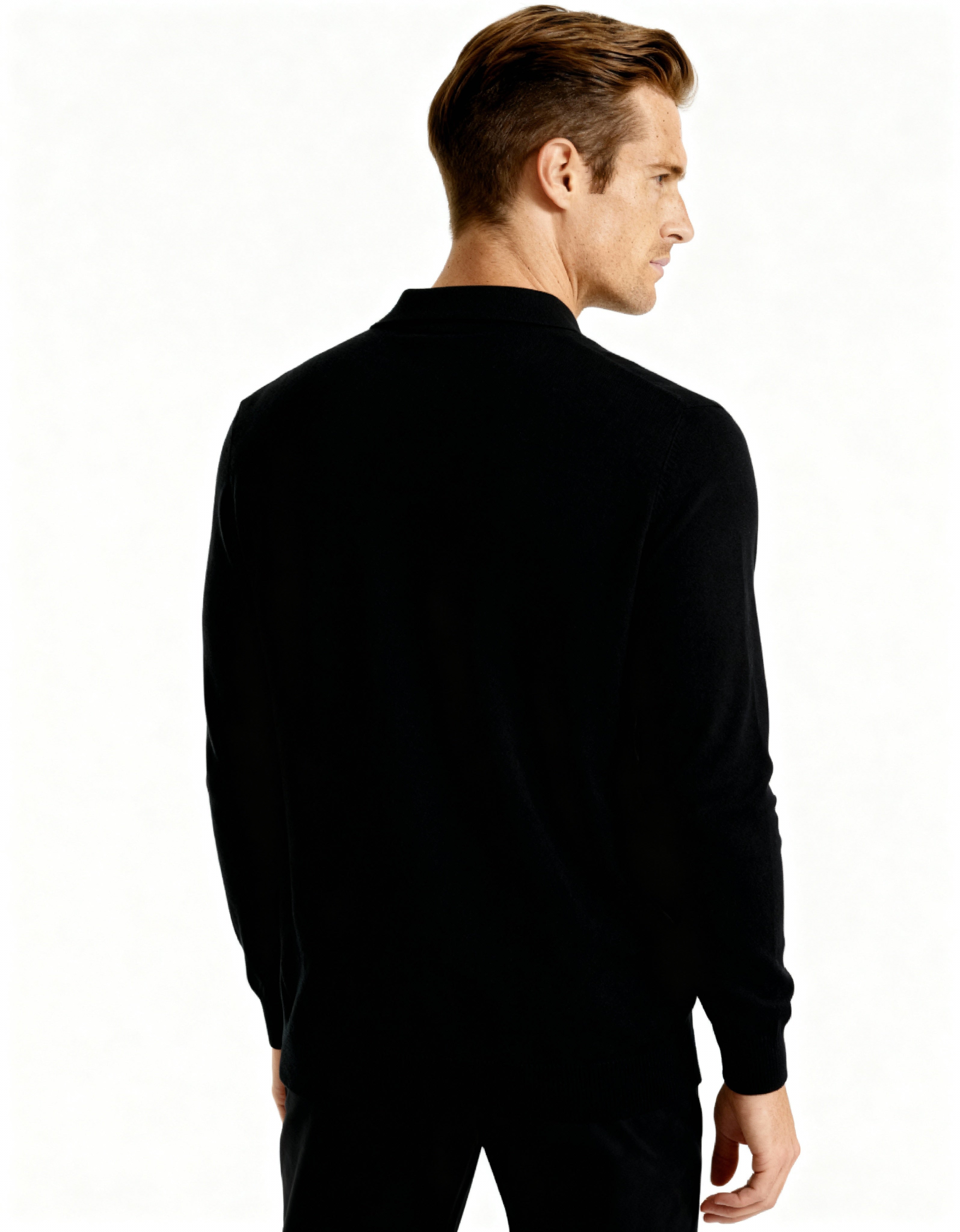 100% Cashmere Polo Shirt
